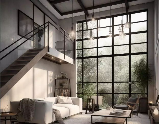 工业风装修，2个特色门窗细节提升空间颜值！
